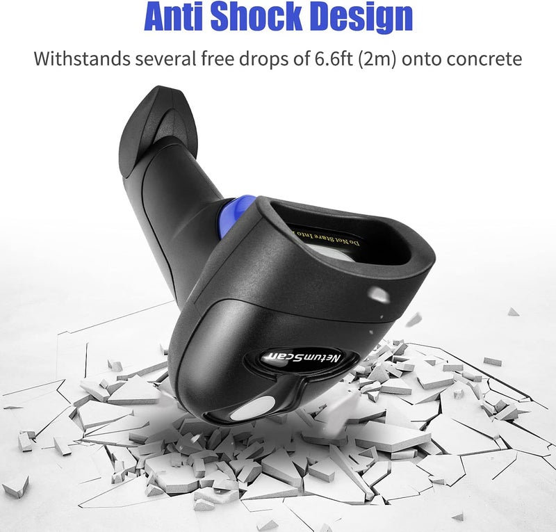 NetumScan Handheld USB QR Barcode Scanner Reader for Computers, Handheld Wired Automatic 1D 2D Image Bar Code Scanners for Mobile Payment, Store, Supermarket, Warehouse - Image 4